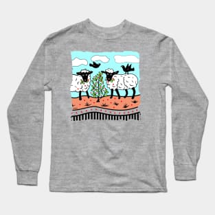 Funny Sheep Long Sleeve T-Shirt